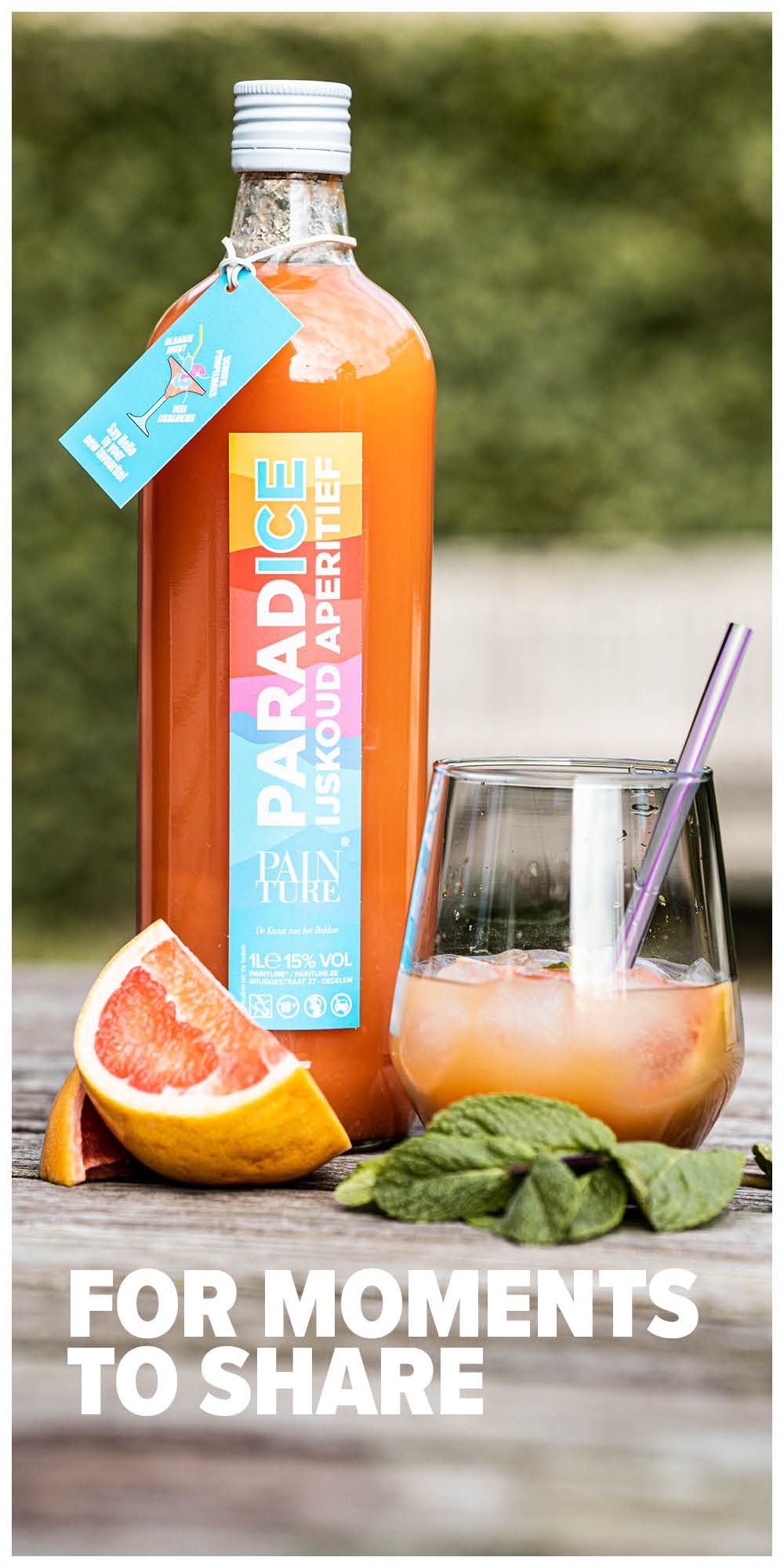 Dranken - wijnen - paradice painture - champagnes - GIN - 