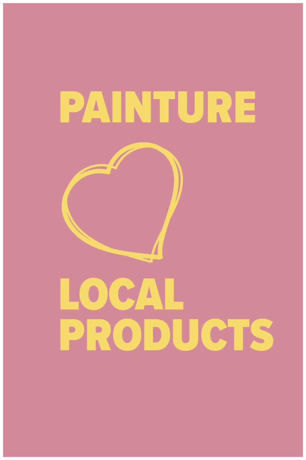 wij werken met locale producenten en houden van locale produkten