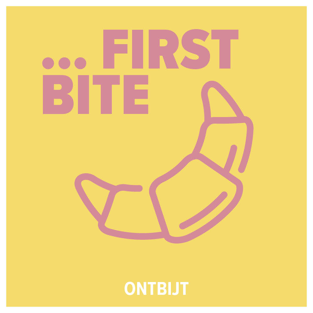 Ontbijten met lekkere croissants en pistolets van Painture