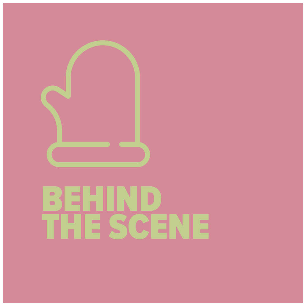 BEHIND DE SCENE