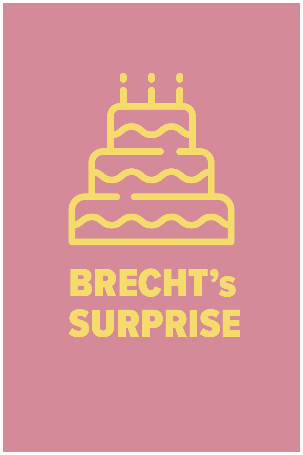 Brecht's suprise