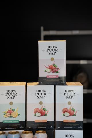 Locaal bij Painture - appelsap