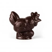 Chocolade figuur kip -  donkere chocolade